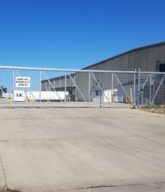 Photo of the Mitsubishi plant gate operator.