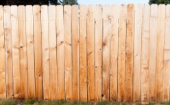 A wooden fence installed by a Fence Company in Normal IL