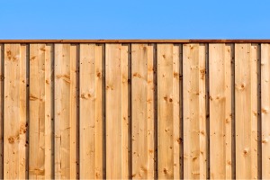 Wood Cedar Privacy Fencing installed by Hohulin Fence